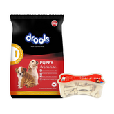 DROOLS - CHICKEN & EGG - PUPPY - (3kg+ 20PCS BONE COMBO)